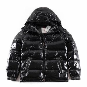 Moncler Glossy Black Outerwear